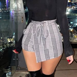 Plaid skort